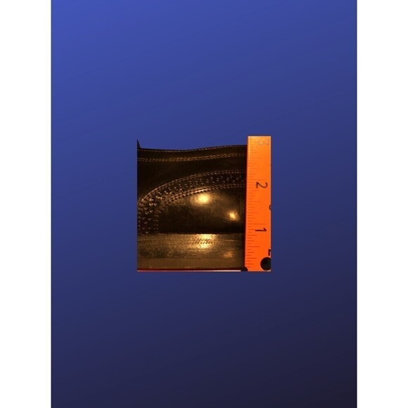 GIORGIO BRUTINI Brogue Wingtip Oxford, BLACK/WHITE, Men’s Size 9D, Pre-Owned,EUC - Picture 7 of 10